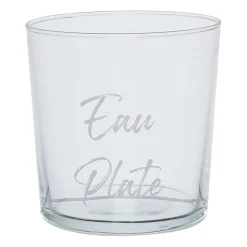 Gobelet "eau plate" en verre blanc 36cl - Bodega