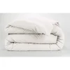 Housse de couette en flanelle de coton neige 240x220cm - Candice