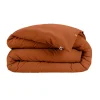 Housse de couette en flanelle tomette 240x220cm - Candice