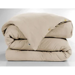 Housse de couette en gaze de coton ficelle 240x220cm - Gaia