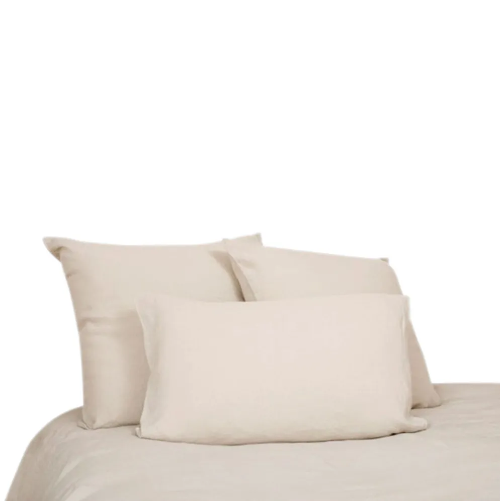 Housse de couette en lin couleur naturel 260x240cm - Viti
