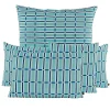 Housse de coussin d'extérieur en tissu jade 40x60cm - Madera