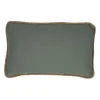 Housse de coussin en coton sauge 50x30cm - Somptua