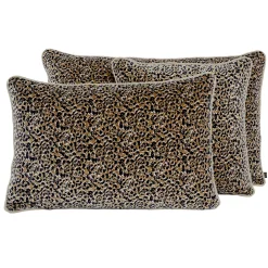 Housse de coussin en coton gold 40x60cm - Gairo