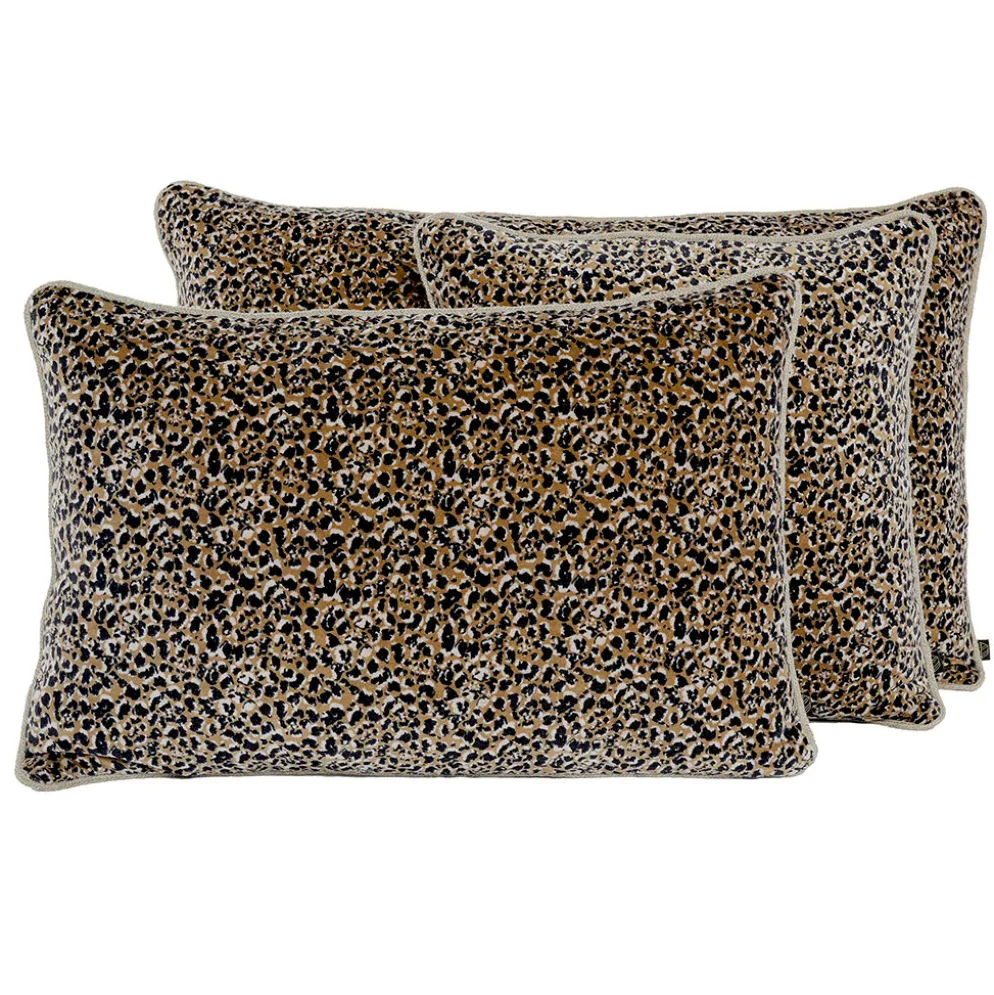 Housse de coussin en coton gold 40x60cm - Gairo