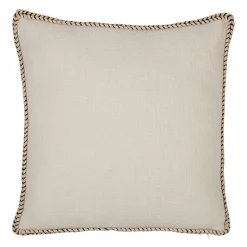 Housse de coussin en coton écru 45x45cm - Seguia