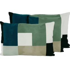 Housse de coussin en coton pigeon 45x45cm - Tamba