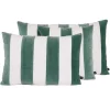 Housse de coussin en lin et coton céladon 45x45cm - Perth