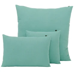 Housse de coussin en lin et coton céladon 45x45cm - Figari