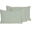 Housse de coussin en lin amande 45x45cm - Piana