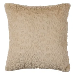 Housse de coussin en tissu beige 45x45cm - Félien