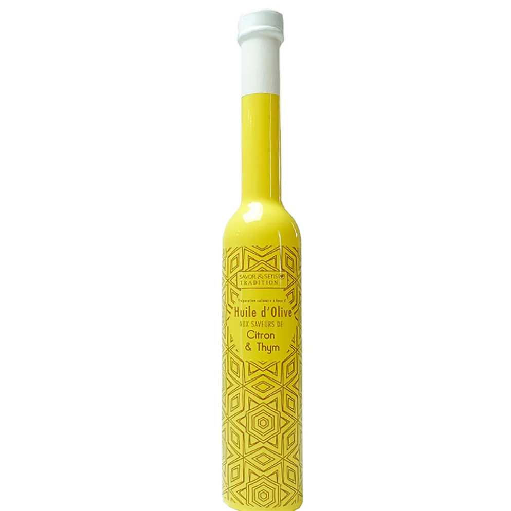 Huile d'olive saveur citron thym 20cl