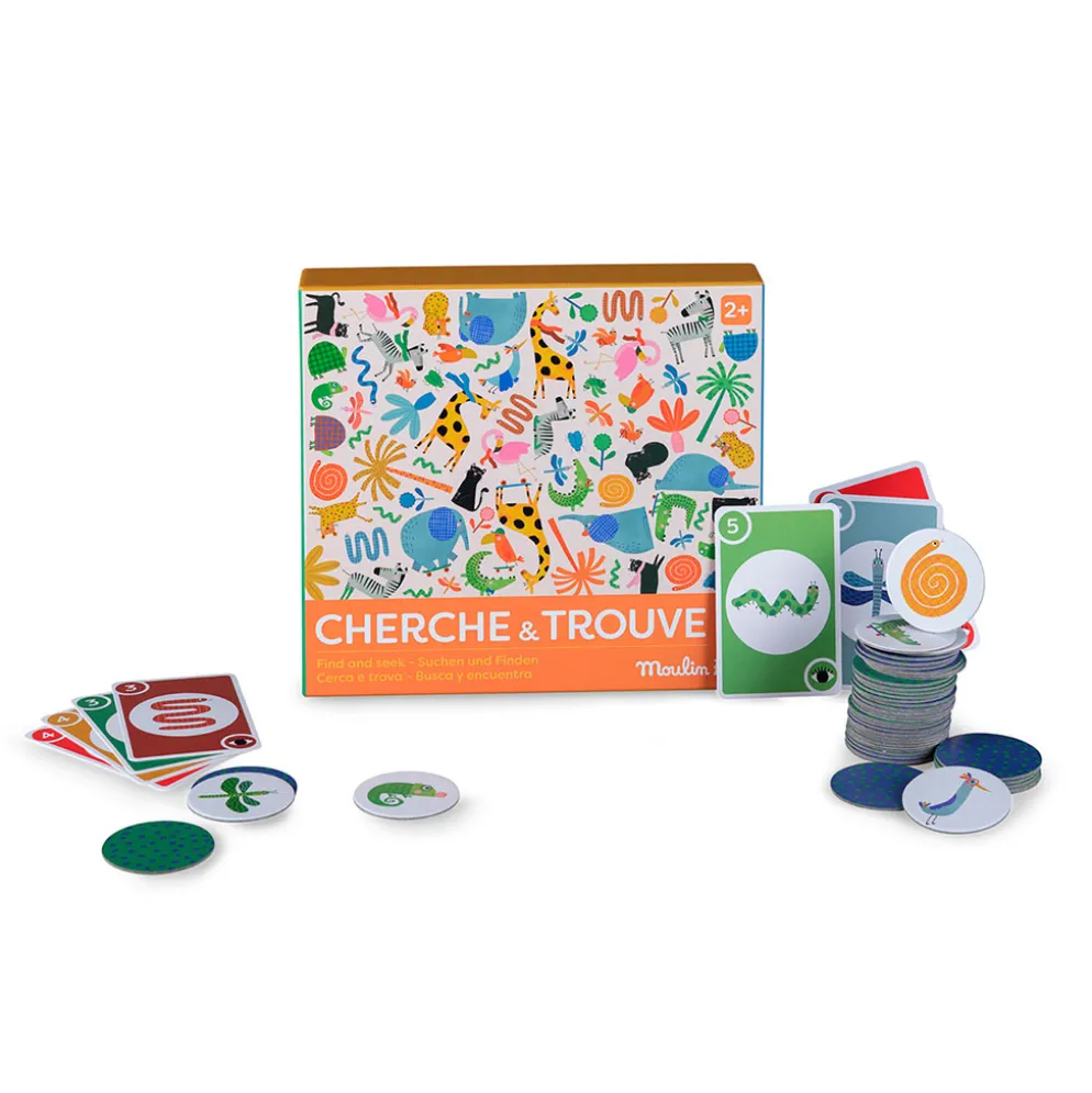Jeu Cherche et Trouve animaux - Les toupitis