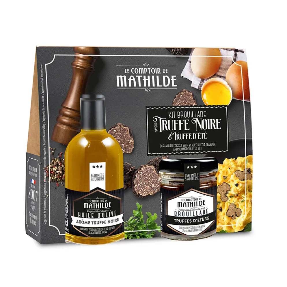Kit brouillade truffe noire (5cl et 30g) - Noel