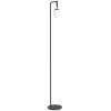 Lampadaire d'extérieur LED en métal noir h140cm - Balmony