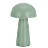 Lampe champignon tactile LED vert h23cm - Idrial