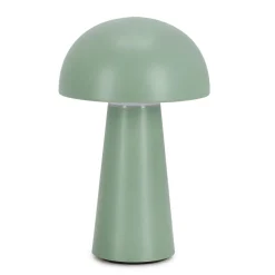Lampe champignon tactile LED vert h23cm - Idrial