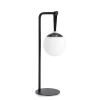 Lampe d'extérieur LED en métal noir h40cm - Balmony