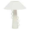 Lampe en fer écru h47cm E14 - Ardecor