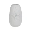 Lampe en porcelaine blanc h24cm E14 - Ellipse