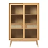 Meuble haut en placage chêne naturel h160cm - barrali