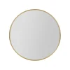 Miroir en fer doré d70cm - Arlequin