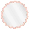 Miroir rond rose d50cm - Jude