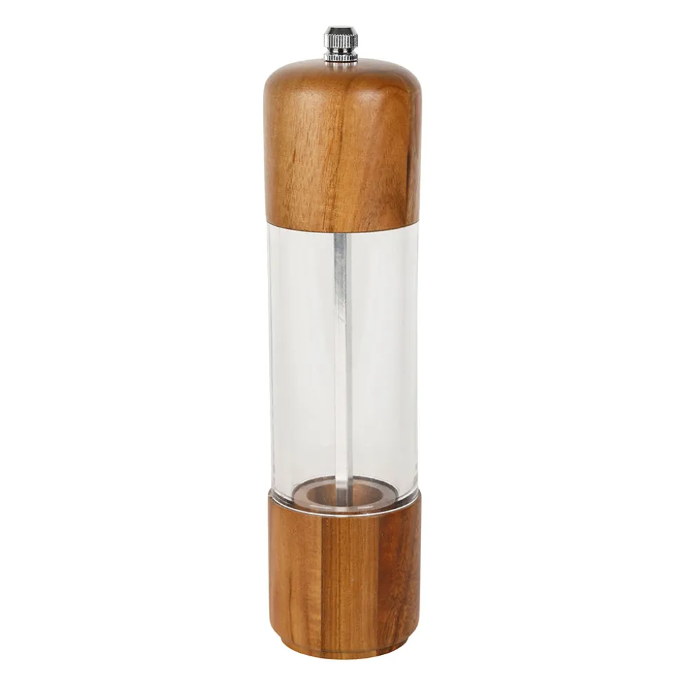 Moulin à poivre et sel en acacia h21cm - Ablis