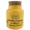 Moutarde à l'ancienne au miel et aux oignons fumés au bois de hêtre