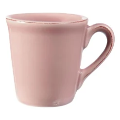 Mug americain en faïence rose poudré 50cl