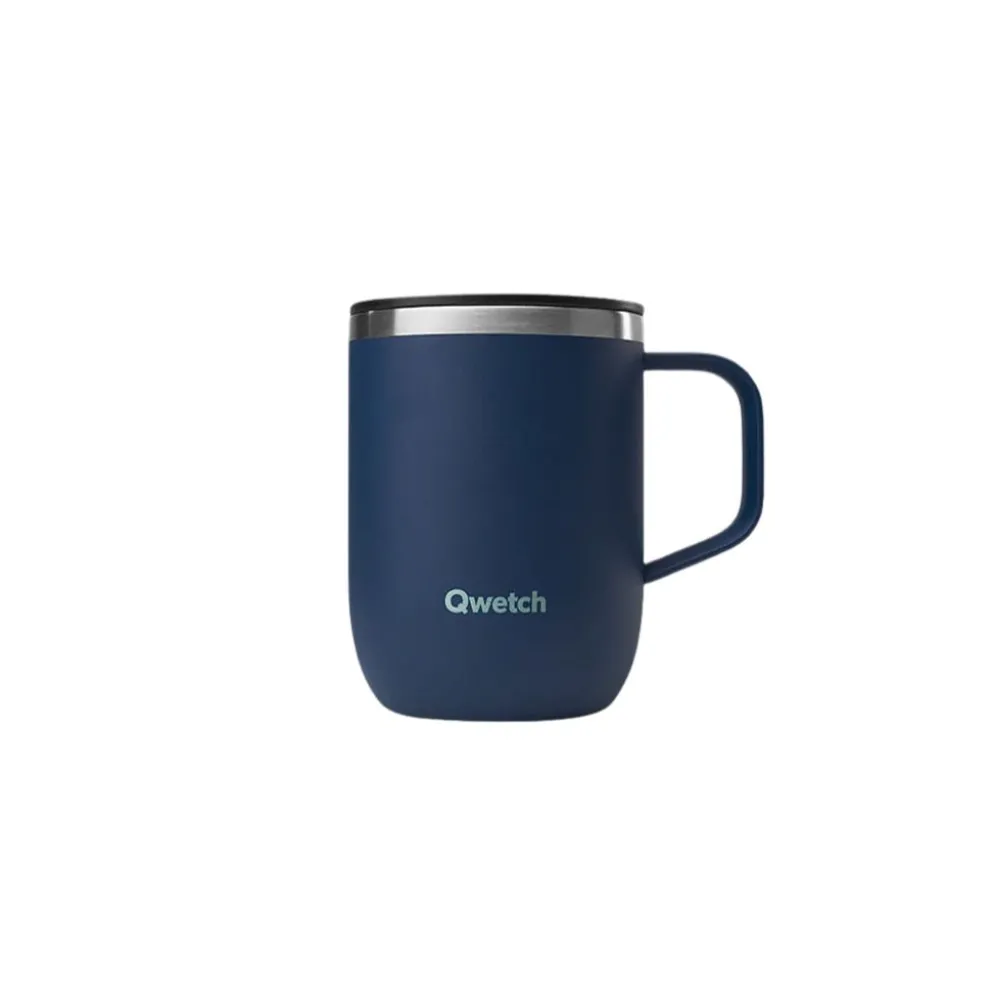Mug isotherme en inox bleu nuit 350ml