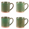 Mugs x4 en grès vert 35cl - Jaspe