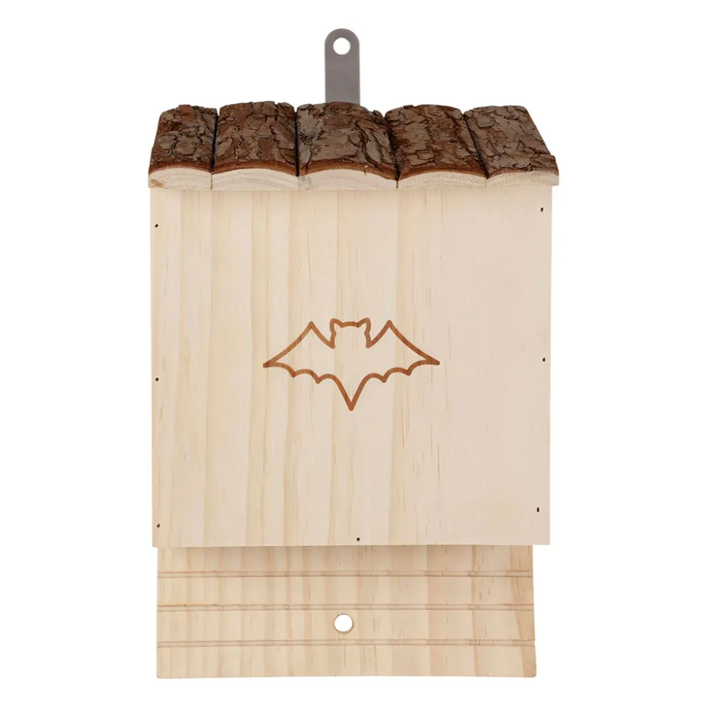 Nichoir à chauves-souris en sapin et pin H27cm