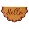 Paillasson "hello" en fibre de coco 73x43cm
