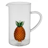 Pichet ananas en verre borosilicate ambre 1.3L