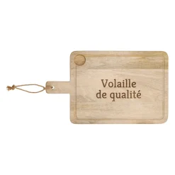 Planche à découper en bois d'acacia 50x30cm - Campagne