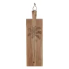 Planche à découper palmier en acacia naturel 70x20cm - Dalbert