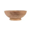 Plat en acacia naturel d24xh9cm - Dalbert
