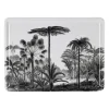 Plateau en fer blanc et noir 40x30cm - Palmea
