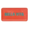 Plateau en fer orange 15x30cm - Palma