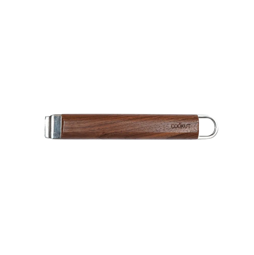 Poignée en inox noyer - La Merveilleuse