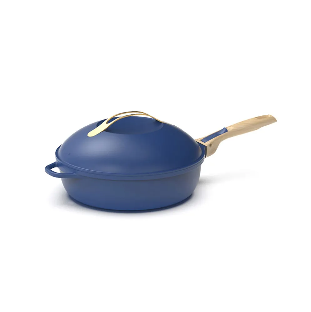 Poêle en aluminium saphir d28cm - La Fabuleuse