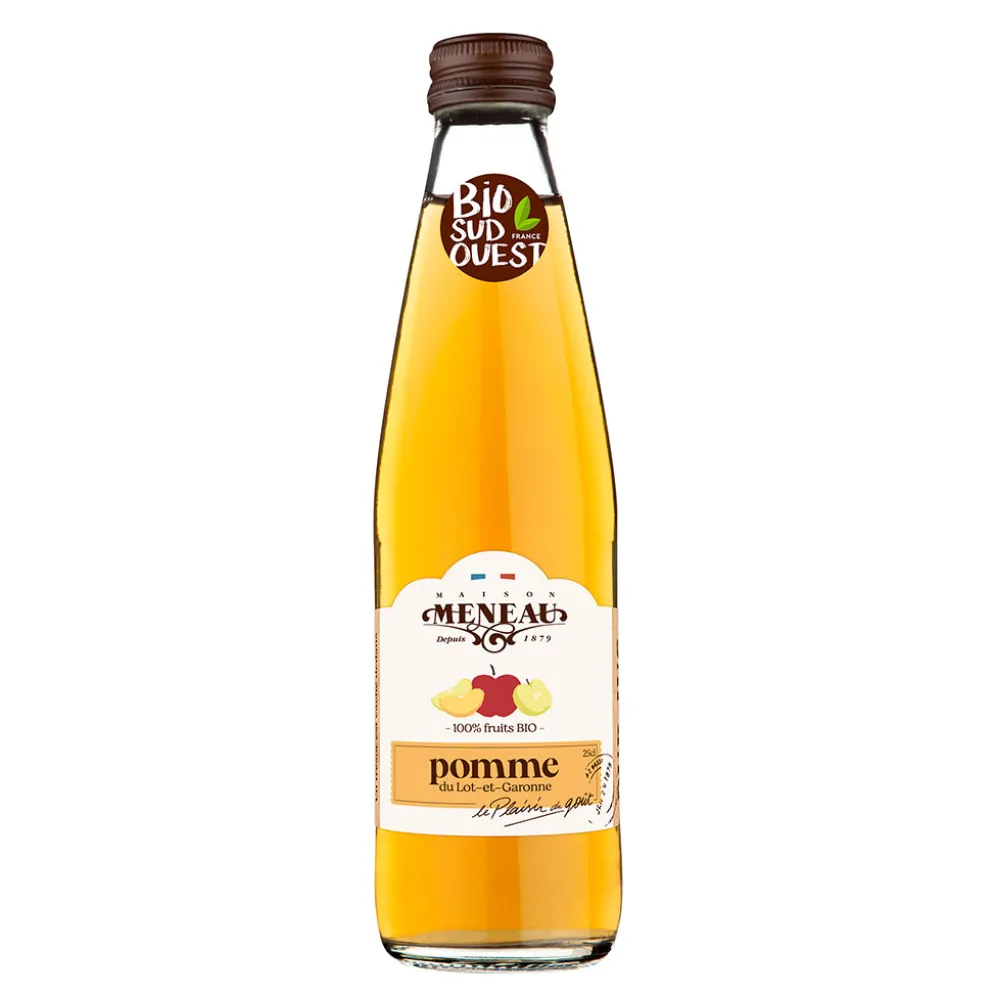 Pur jus de pomme du Lot et Garonne bio 25cl