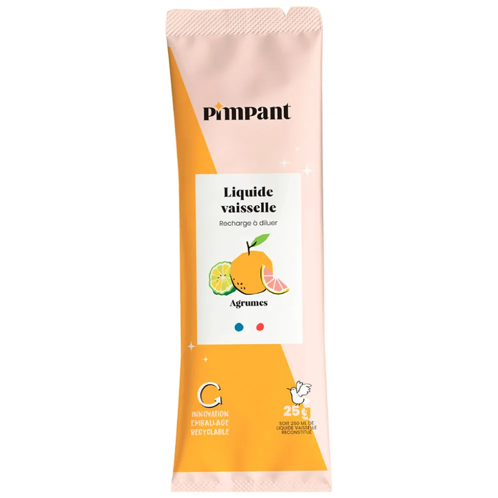 Recharge liquide vaisselle agrumes 250ml