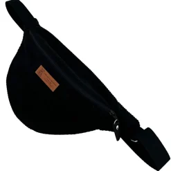 Sac banane en velours noir