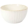 Saladier en céramique beige d23.6cm - Vlora