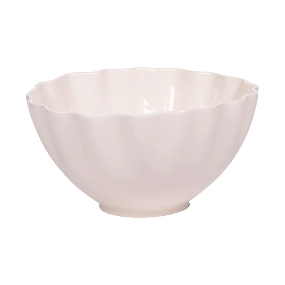 Saladier en grès beige d23cm - Agra