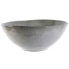 Saladier en grès gris d28cm - Au grès du temps