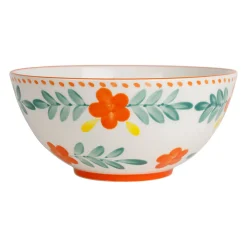 Saladier en grès multiclore d23cm - Bellagio