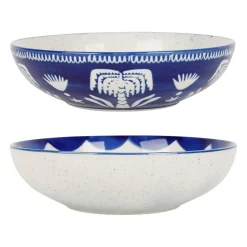 Saladier x2 en grès indigo d22cm - Lisbon